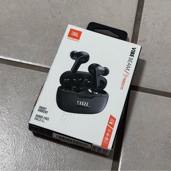 JBL Vibe Beam True Wireless Earbuds Black - Picture 1 of 5